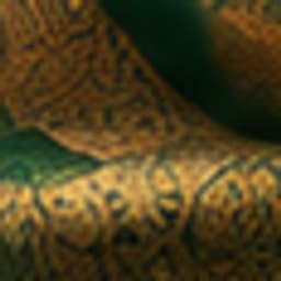 Delicate Chanderi handloom silk cotton drape with gold border