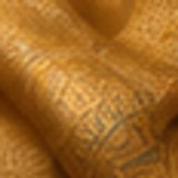 Intricate Temple border gold zari interlocking